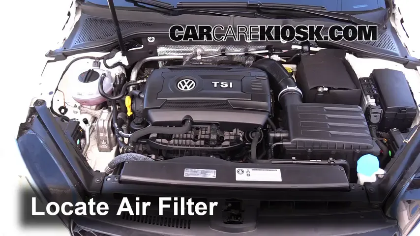2016 Volkswagen GTI S 2.0L 4 Cyl. Turbo Hatchback (4 Door) Air Filter (Engine)
